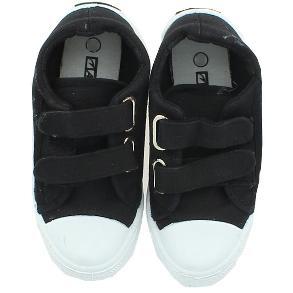 Avento Childrens Black Gymnastic Velcro Shoes UK Size 10 RRP £9.99 CLEARANCE XL £5.99